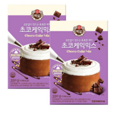 백설 초코케익믹스 350g x 1개, 단품