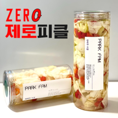 팍팜 다이어트 무설탕 수제 양배추피클, 제로 안매운맛(홍고추X), 1100g