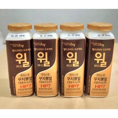 한국야쿠르트 헬리코박터 프로젝트 윌 오리지날 150ml 아이스배송/빨대증정, 20개