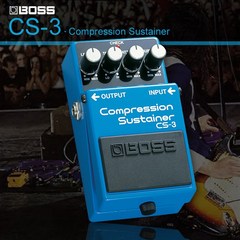 Boss CS-3/CS3 보스 컴프레서 기타이펙터, *, 1개