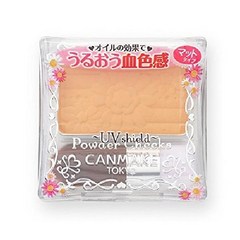 캔메이크 파우더 치크 20 롤리팝 핑크 4.4g, PW40 미모사 옐로우, 1개