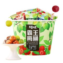나나중국식품 백초미 패왕매통 매실 설매 양매 청매 서매 소식매 5종 말린 과일 간식 500g, 1개
