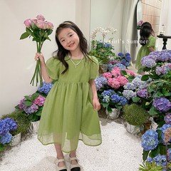 에모베베 2022 여름 한국판 아동 원피스