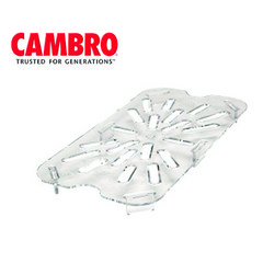 [Cambro]캠브로 푸드팬 정품 배수판 캠브로 푸드팬에 맞는 물빠짐 배수판 1개 10CWD, 1/1 10CWD