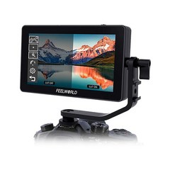 필월드 F6 플러스 4K 카메라 프리뷰 모니터 5.5인치 3D LUT 터치스크린 웰라이프, 필월드 F6플러스 (Micro HDMI 포함), 1개