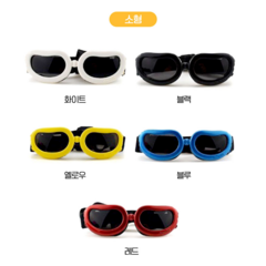 헬로리빙 반려동물 UV차단 눈보호 강아지 선글라스, 1개, 블루