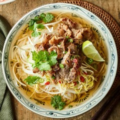 애슐리 우삼겹 듬뿍 베트남 쌀국수 2인분, 600g, 1개
