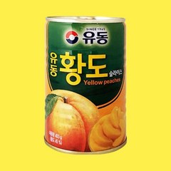 유동 황도 슬라이스 400g 4개