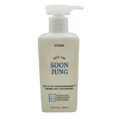 에뛰드 순정 판텐소사이드 약산성 탑투토워시, 1개, 400ml