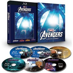 어벤져스 : 4 무비 어셈블 [블루 레이 + DVD + 디지털 카피 + MovieNEX 월드] [Blu-ray]