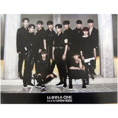 (브로마이드1종+지관통) 워너원 WANNA ONE - Undivided 포스터