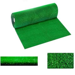 예초기브러쉬 보조 공구 날 부품 잔디 크기 합성 배수 인조 시뮬레이션 이끼 녹색 카펫 가정용 바닥용 DIY 풍경, 40x290cm