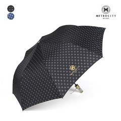 [메트로시티_시즌잡화] 2단 반자동 우산 MCS-024 M나염패턴2