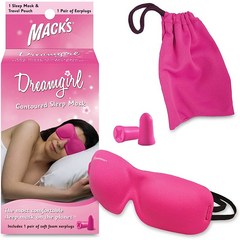 맥스 드림위버(핑크색 벌크-박스없음) 수면안대 비행기안대 면세점안대 Mack's Dreamweaver Sleepmask(Pink), 1개