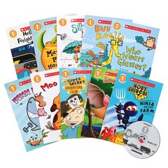 동방북스 (영어원서) Scholastic Readers Level 1 Set ( Paperback 10종 + Audio CD 1개 )