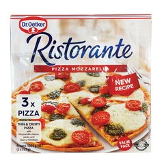 [퀴클리몰] 코스트코 리스토란테 모짜렐라 피자 1005g 3판, 355g, 3개