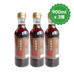 [미자언니네] 꽃게액젓 이영자 파김치 만능소스, 3개, 900ml