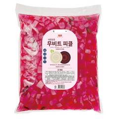 나무새 새콤달콤 무비트피클 3kg, 1개