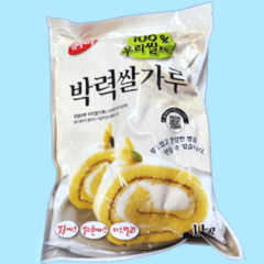 햇쌀마루 박력쌀가루 1kg 우리쌀100% 쌀케이크, 1개