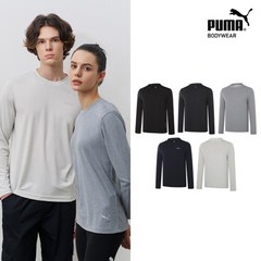 푸마바디웨어 [푸마] 남여공용 웜셀 기능성 간팔 언더셔츠 5종세트