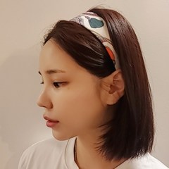 230518JSH실크 감촉 에르 헤어밴드 명품머리띠