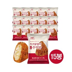 한우물 치즈닭갈비 구운 주먹밥 100g 15개입, 100g x 15개입