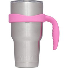 Grab Life Outdoors - YETI Rambler 887.5g(30온스) 텀블러 컵 핸들 Ozark Trail RTIC 등에 적합 (손잡이만 해당) (헌터 그린), Pink, 1개