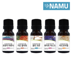 NAMU 1+1 패브릭 퍼퓸 10ml 섬유 유연제 건조 양모볼 탈취 심신안정 숙면, 화이트머스크1+1