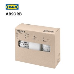 고급 가죽 보호제 관리제 IKEA 이케아 ABSORB 압소르브 케어 관리세트 볼보 클리너, 1개, 390ml