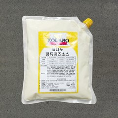 [지케이푸드] 코다노 퐁듀 치즈소스 1kg 딥핑소스 업소용, 코다노 퐁듀치즈소스 1kg, 1개
