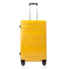 [KT알파쇼핑]스코노 스퀘어 SKE-44726 26인치 옐로우 수화물용 캐리어 여행가방