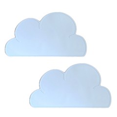 구름 실리콘 식탁 매트, 하늘, 2개