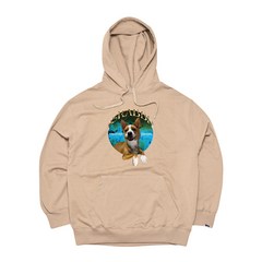 비에스래빗 2223 BSRABBIT LUCKY SPACE HOODIE BEIGE 스노우 보드복 후드 후디