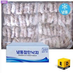 [BOX] 냉동 절단낙지 손질완료 업소용 태국산, L, 6개, 500g