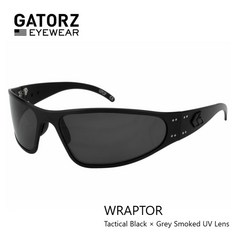 GATORZ 가토즈 랩터 택티컬블랙 그레이스모크 UV 렌즈, 블랙
