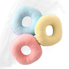 보드미 욕창 도넛 방석 쿠션 산모 임산부 노인 엉덩이 꼬리뼈 회음부 고관절 치질 자세변환, S(소)-M(중)-L(대) 3종 세트, 1개