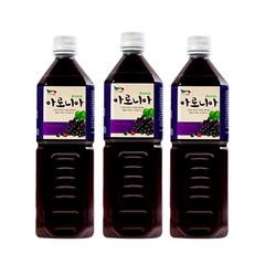 해담은베리 2023년 햇 아로니아원액, 3병, 1000ml