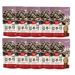 동원 양반 마늘김부각 50g x 10봉 (물티슈증정), 10개