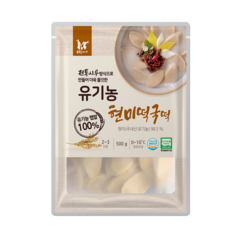 떡찌니 유기농 현미떡국떡 500g, 1개