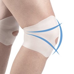 가엔가 2P세트 실리콘 무릎보호대 실리콘보호대 무릎아대 관절보호, 스킨-MSAD01, 2개