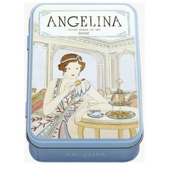 Angelina Dark chocolate coverd Crepes 프랑스 안젤리나 다크초콜릿 커버드 크레페 낱개포장 70g 1팩, 1개