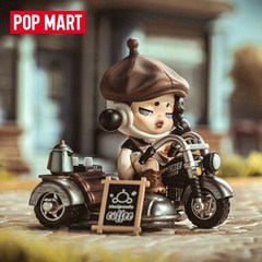 POPMART 스컬판다피규어 - 레이드 백 투모로우 시리즈 선택가능/랜덤박스, 커피 라이더