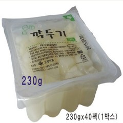 [56] 고향식품 치킨무 230gx40개 (닭무) 아이스박스 포장 배송, 1개