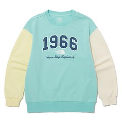 [노스페이스] [노스페이스] 키즈 1966 로고 스웻셔츠 NM5MP01T_IGR