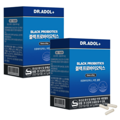 닥터아돌 블랙베리프로바이오틱스 490mg X 30캡슐 2개(2개월분) 블랙프로바이오틱스, 닥터아돌 블랙베리 프로바이오틱스 30캡슐 2개, 2개, 30개