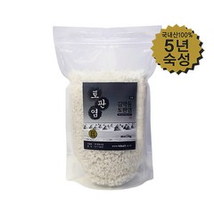 명품 소금 김막동 토판염 5년숙성 굵은입자 1kg(지퍼백), 1kg, 1개