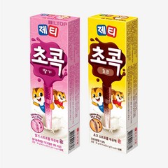 제티 초콕 3.6gx10개입 2종 1세트 (초코렛맛 딸기맛)