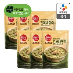 비비고 전복내장죽, 420g, 6개