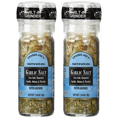 Trader Joe's Garlic Salt with Grinder 2-Pack null, 1