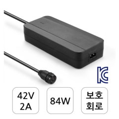 나인봇 맥스 라이트 G30L 전동 킥보드 충전기 어댑터, BC257360020